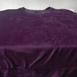 Purple Velvet Top